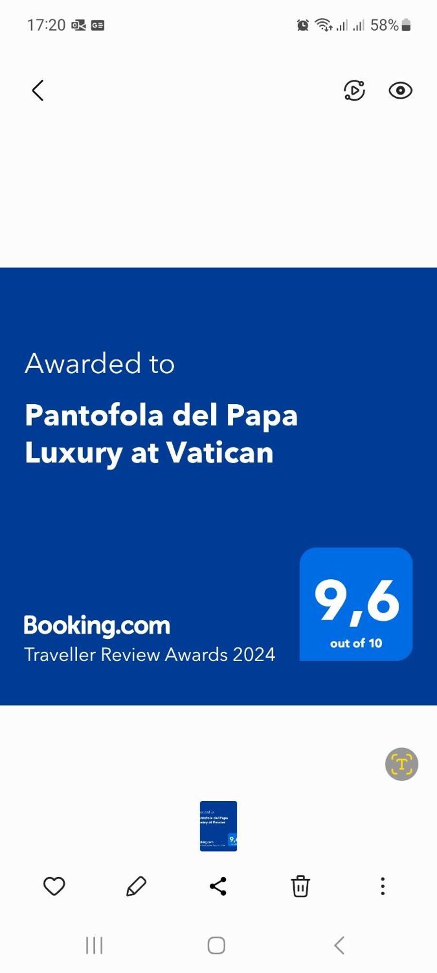 شقة Pantofola Del Papa Luxury At Vatican روما المظهر الخارجي الصورة